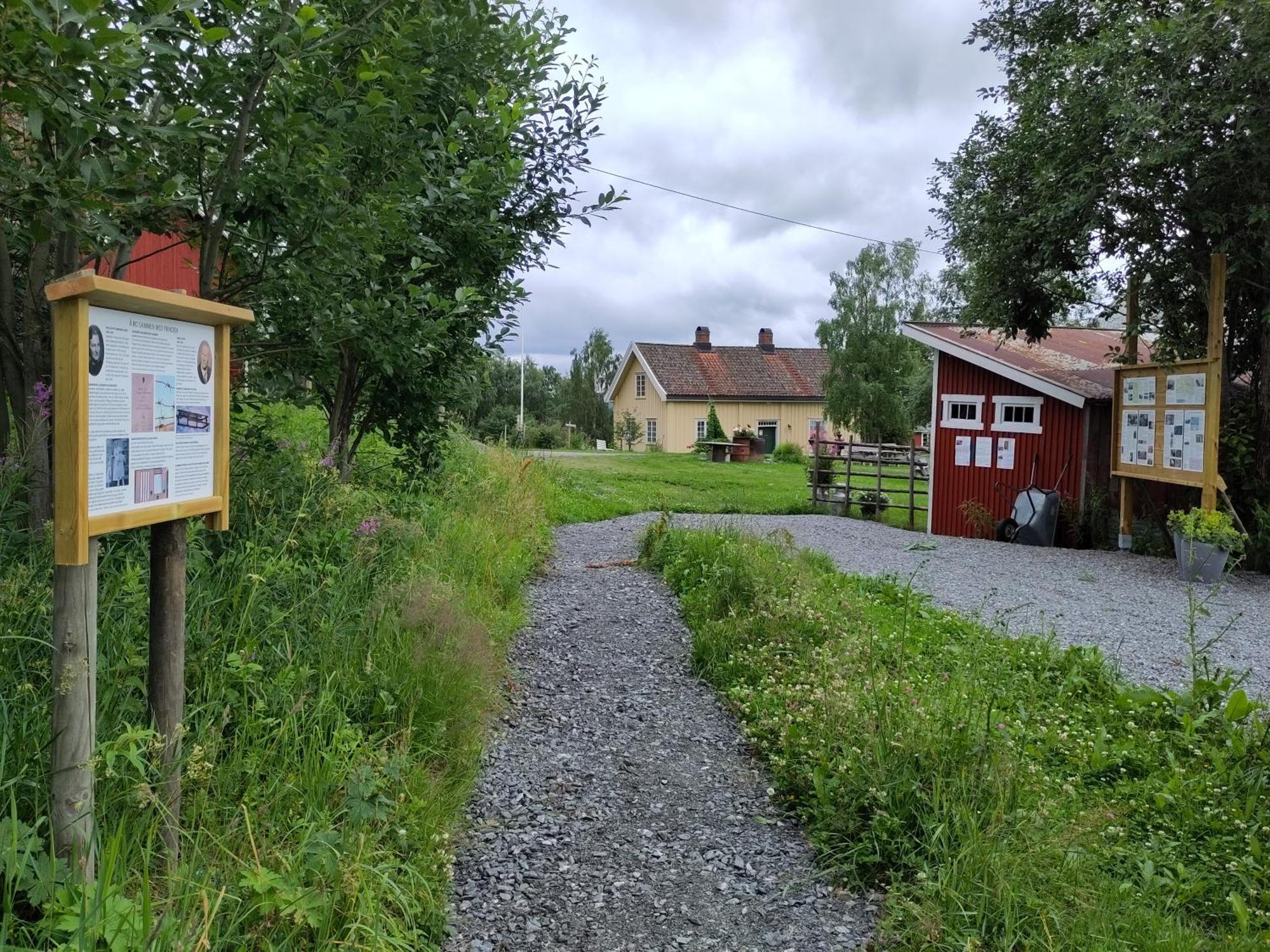 Granum Gard Hotel Fluberg Exterior photo